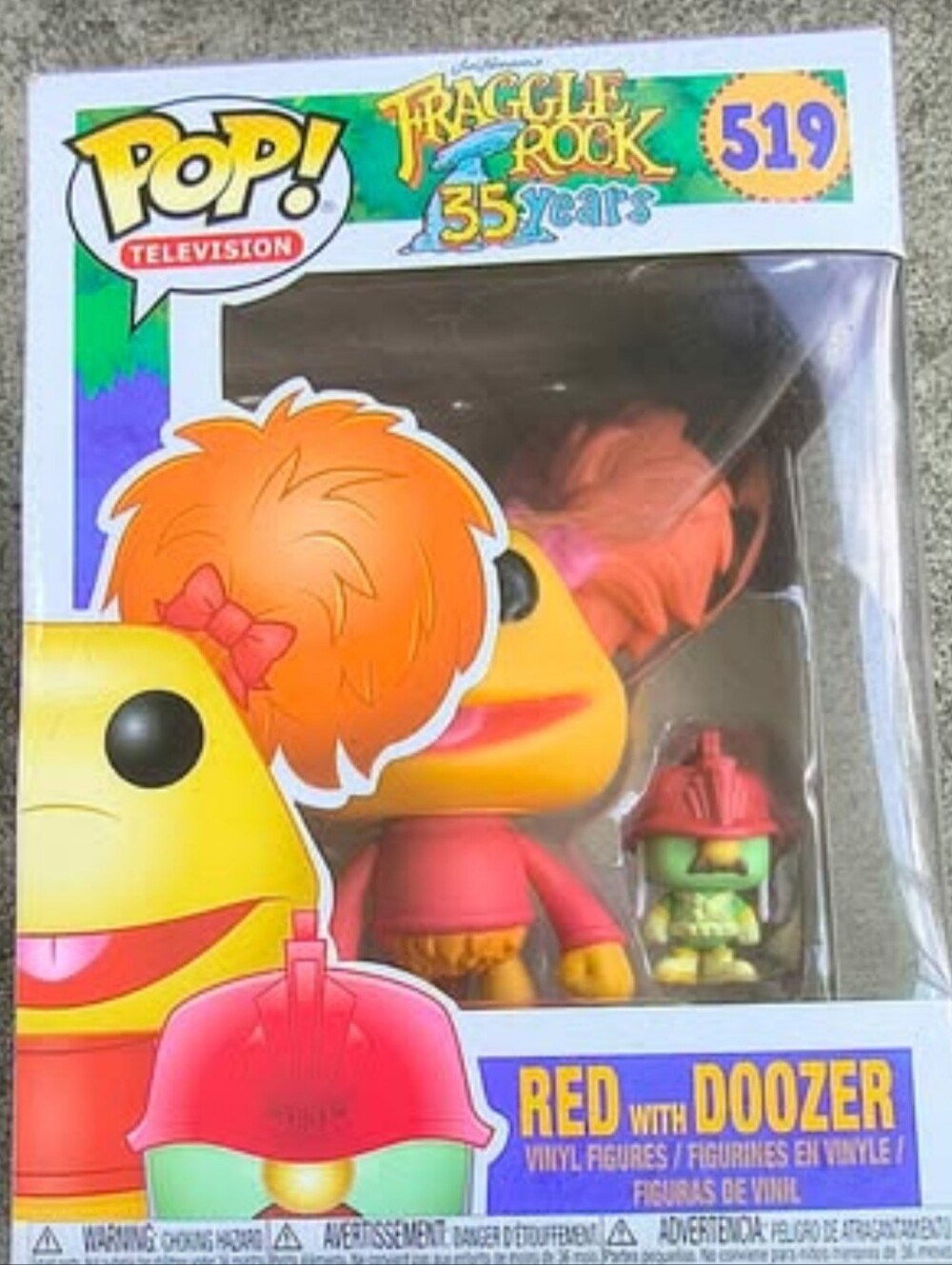 Funko Pop! Television Fraggle Rock Red with Doozer -  (Vaulted)